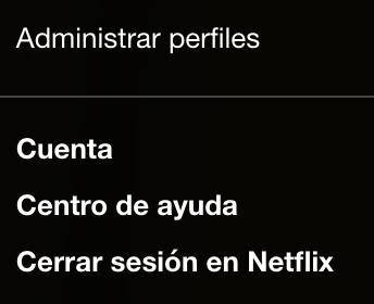 Perfiles Netflix