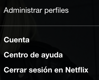 Cuenta Netflix