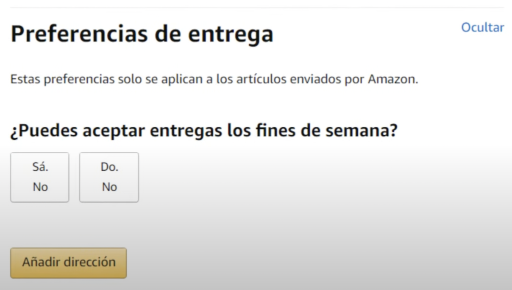 Entrega Amazon